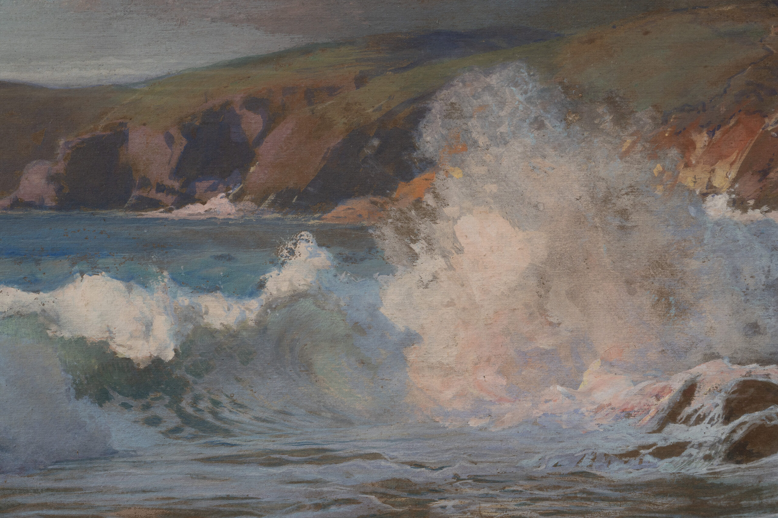 Breaking Waves, Cornwall, England - Image 3