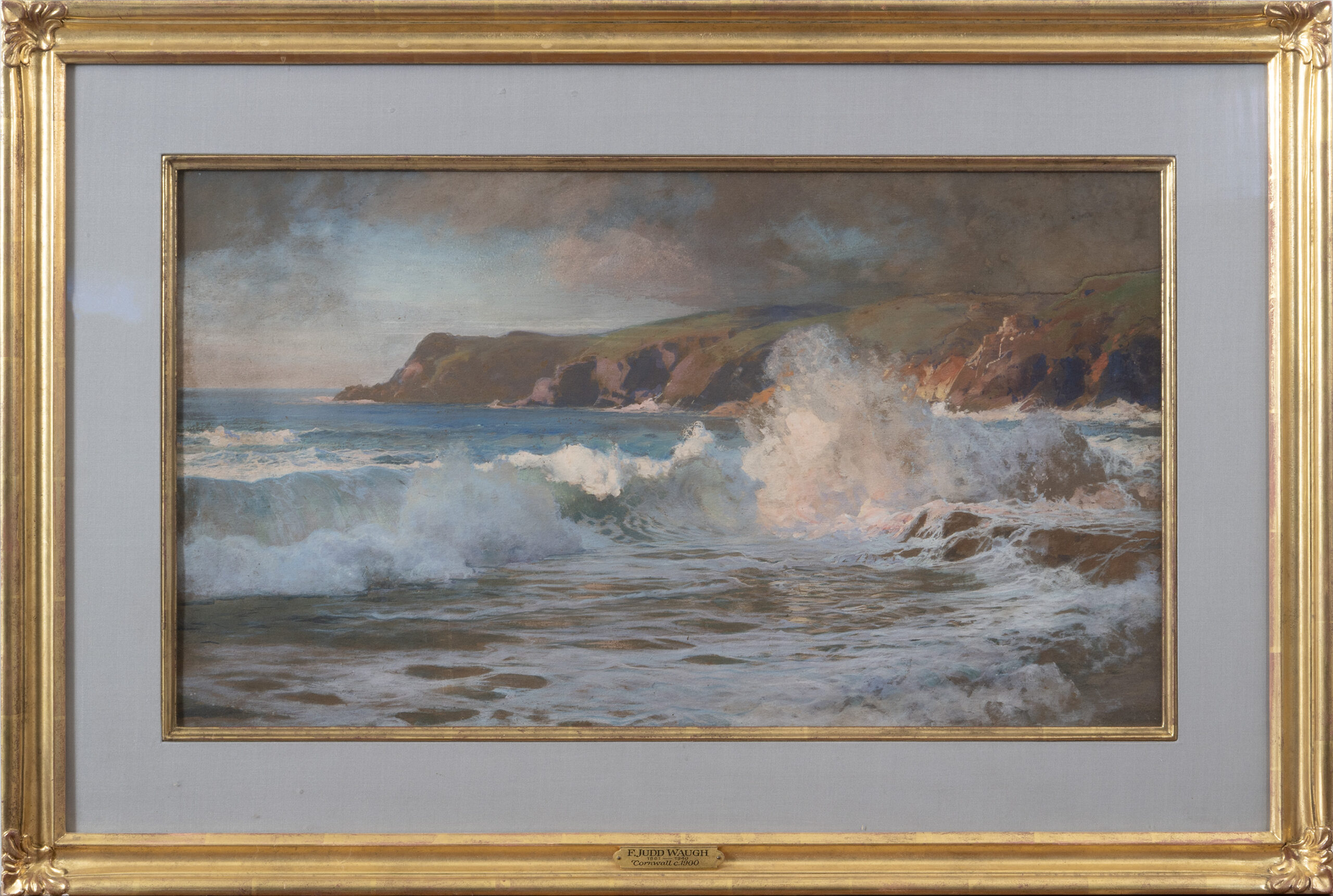 Breaking Waves, Cornwall, England - Image 2